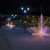 Световые лотосы на набережной Семёновского озера - 